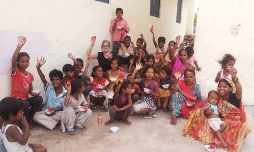 Teenage Humanitarian Work in India