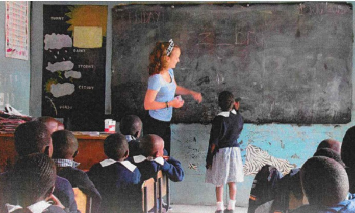 Volunteer placement helping children in Nakuru, Kenya.