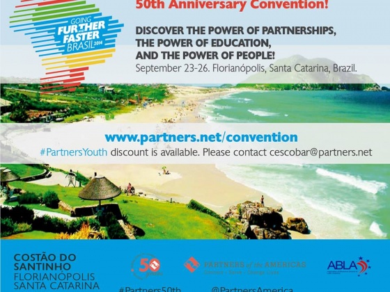 Send Cindy to Partners’ 50th Anniversary – Build Lasting Partnerships