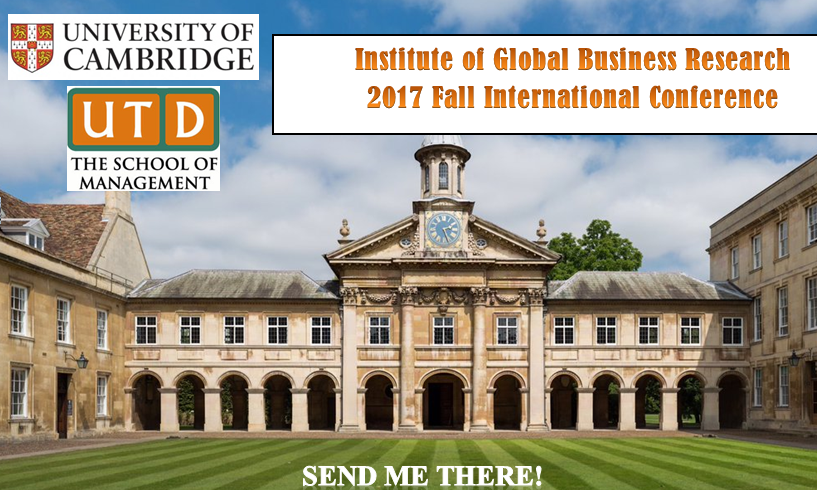 Cambridge University Global Business Conference