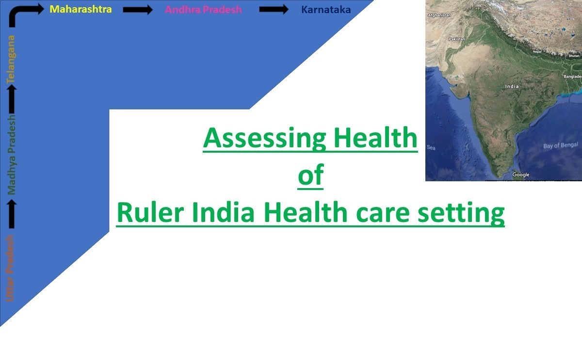 Health survey of Govt health care center in Rular India