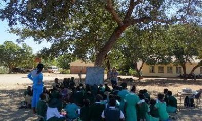 Teaching and community assistance in Zimbabwe