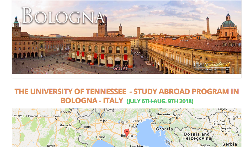 Studying Abroad in Bologna, Italy!