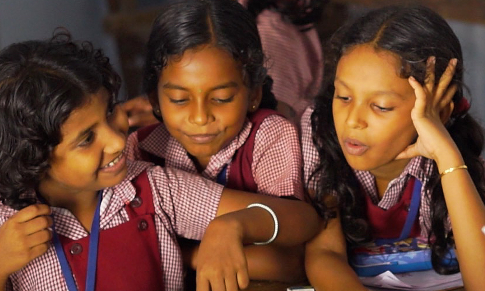 Teaching kindergarten children  in India ! 