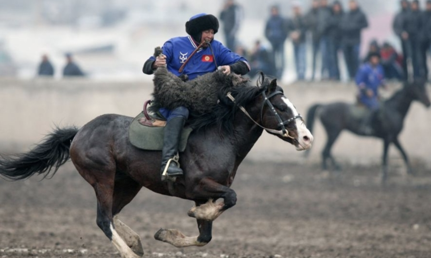 Learn the traditional sport of Kok-Boru (Cultural Exchange)