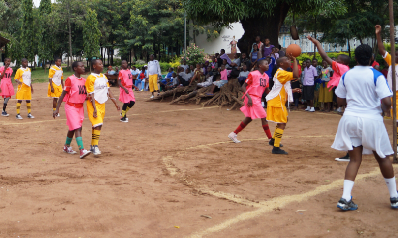 Volunteering for children's Sports Charity in Mwanza