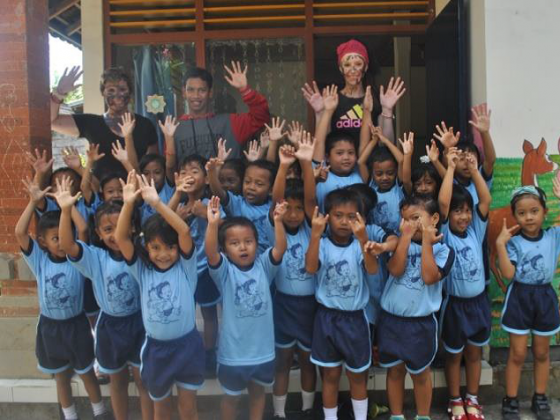 Education and community work in Bali