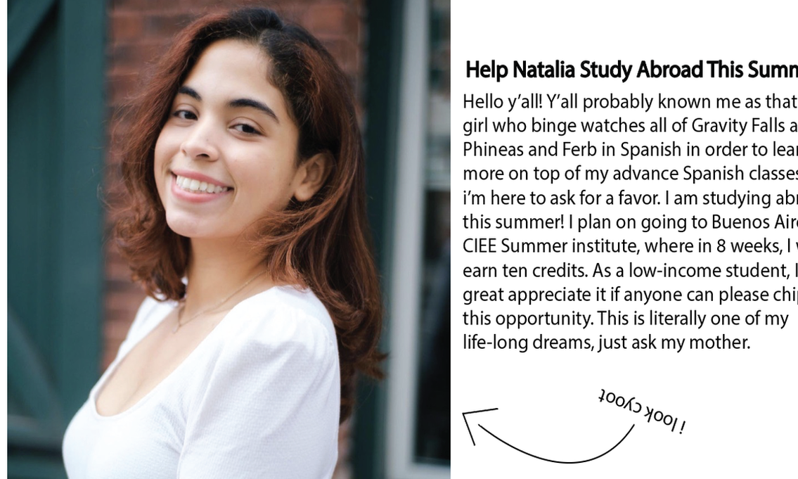 Help Fund Natalia's Study Abroad to Argentina!