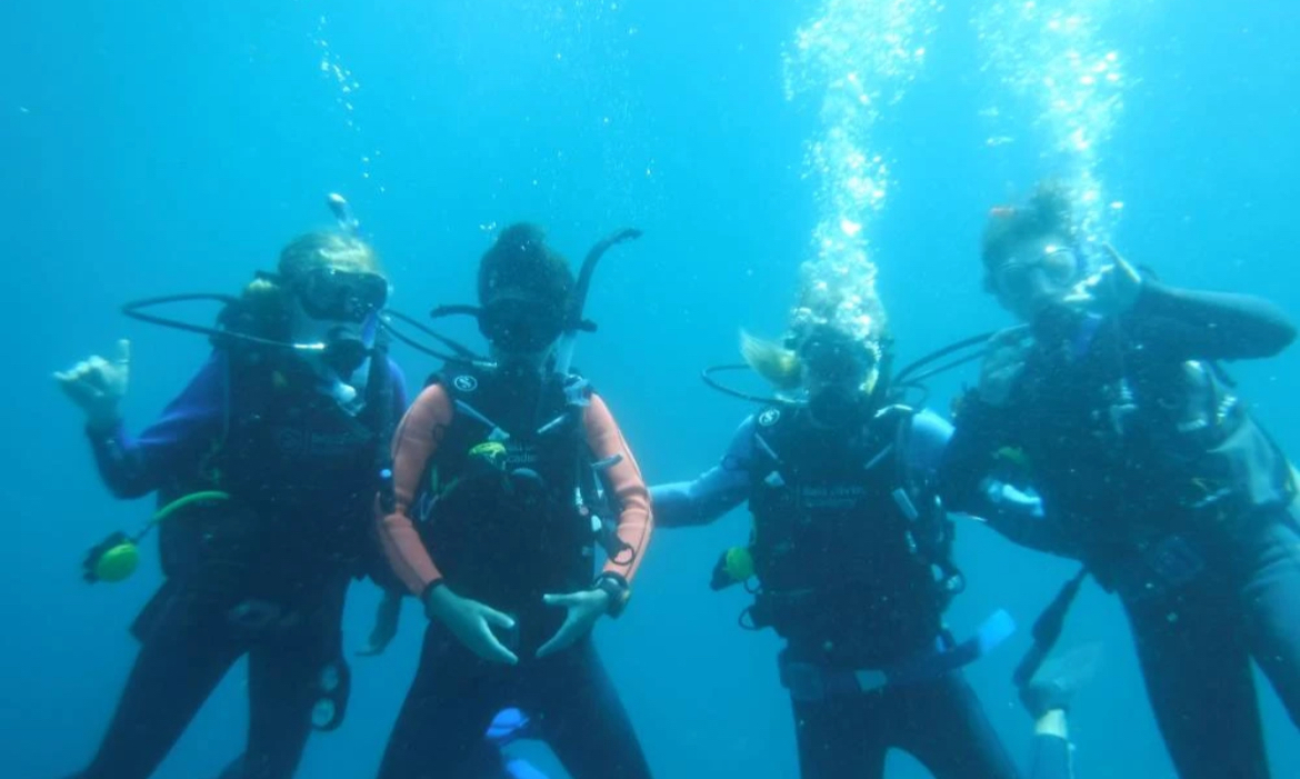 Learning Under the Sea in Bali!