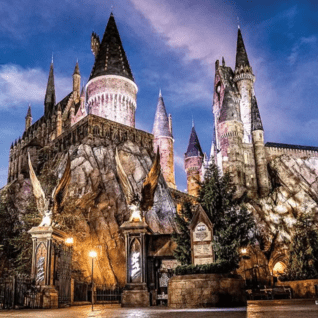 Harry Potter & the Forbidden Journey inside Hogwarts Castle