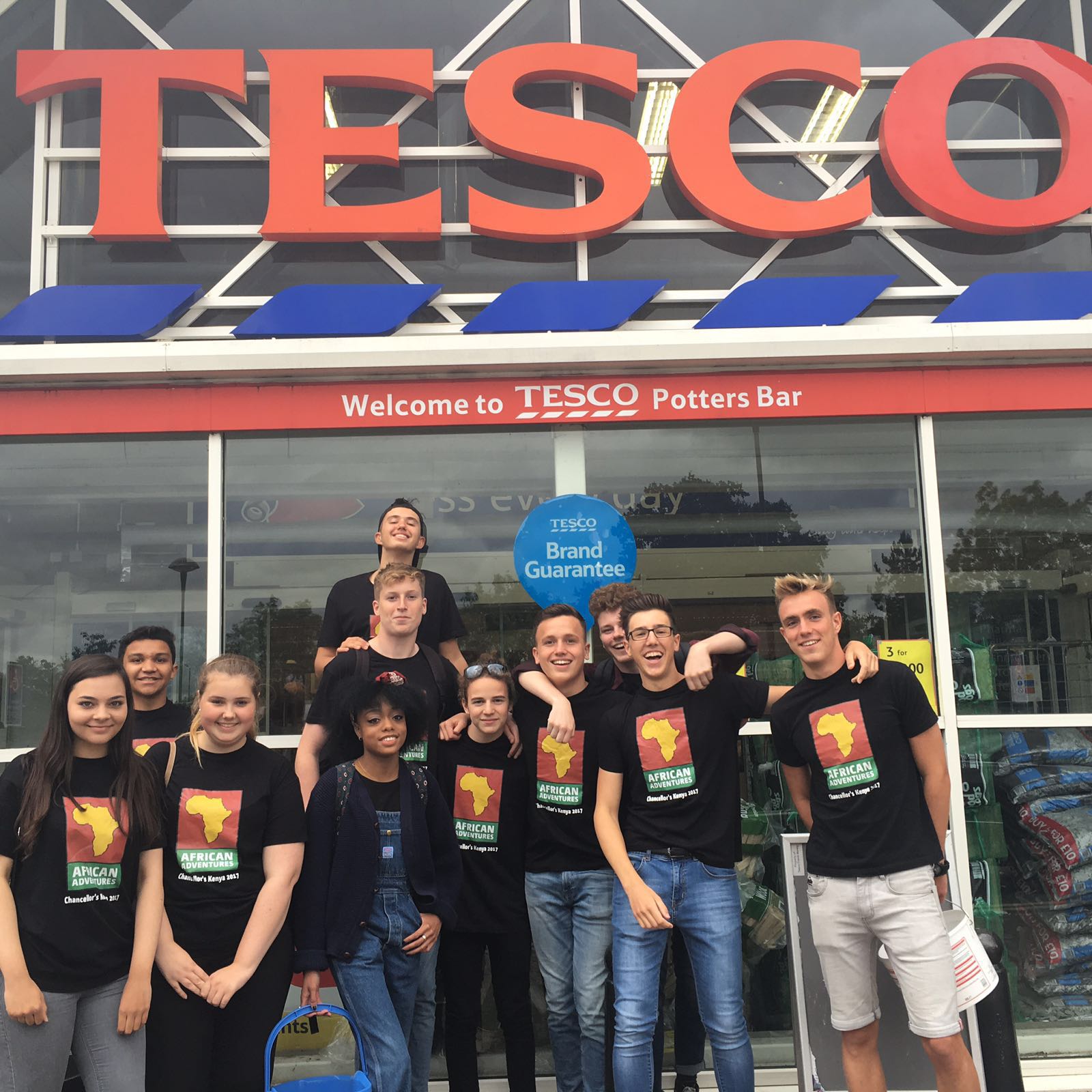 Bag Packing At Tescos 