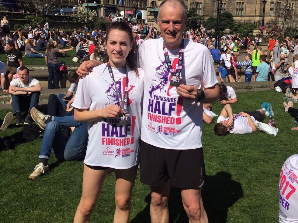 Half Finished! Sheffield Half Marathon is complete!