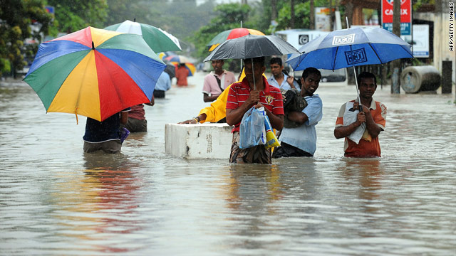 Flooding in Sri Lanka