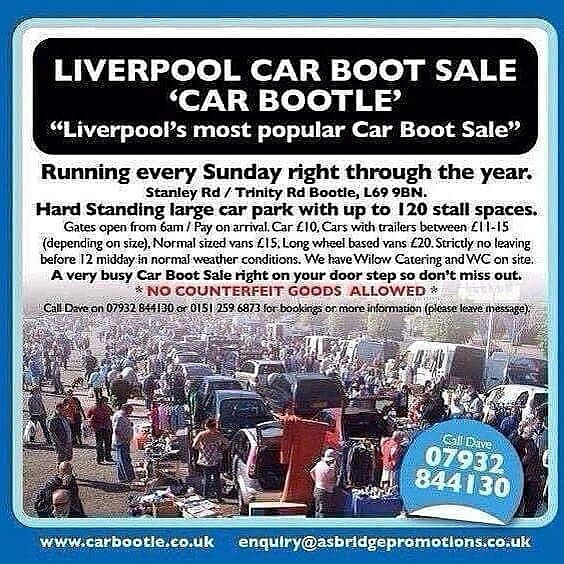 Car Boot sale- 25th February