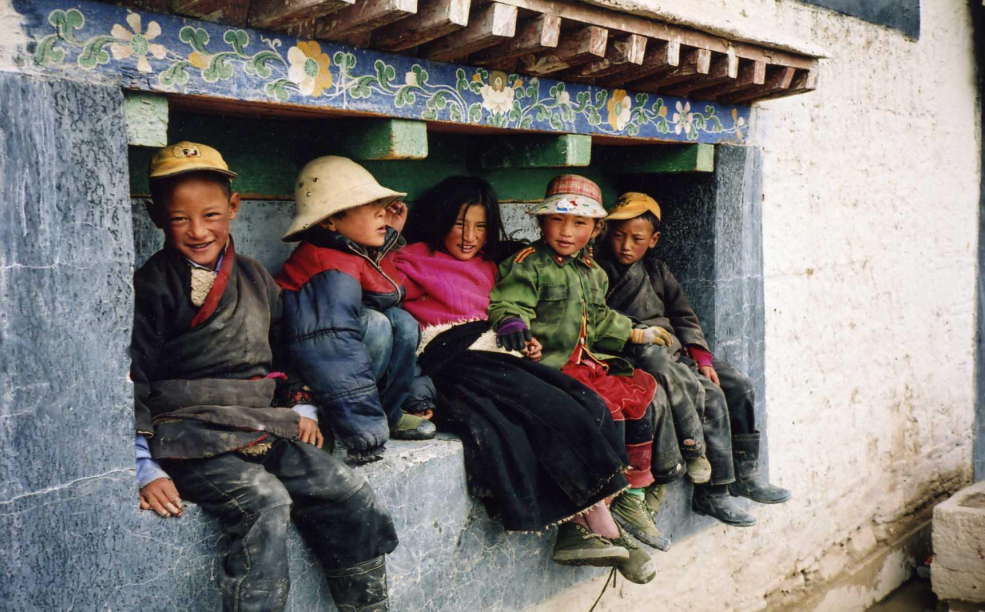Tibetan Children + Our Children = The Future 