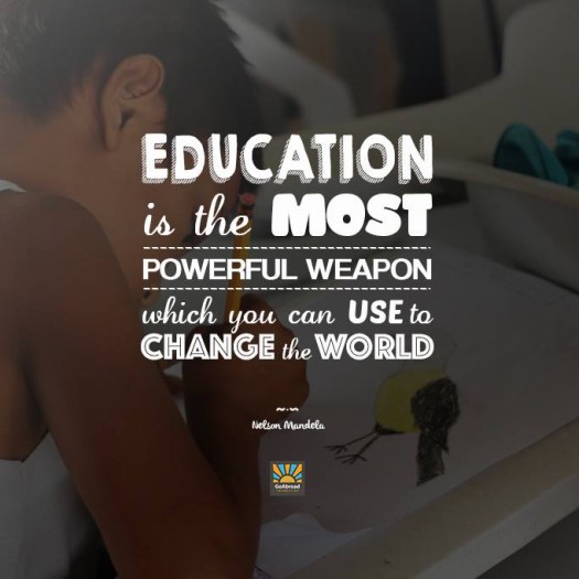 Let's make a difference with education!