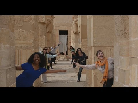 Studying Egyptian Folklore dance in Egypt!