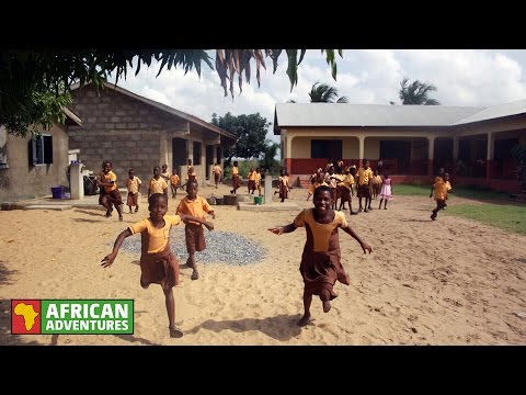 Helping  children from Africa learn English